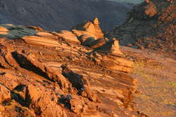 Sunset light on the southern flanks of Vífelsfell