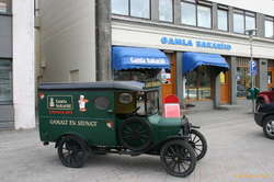 The Old Bakary cars in Ísafjörður