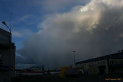 Wild icelandic cloud formations