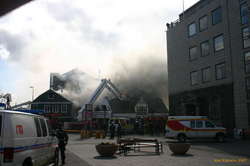 Right in the heart of town