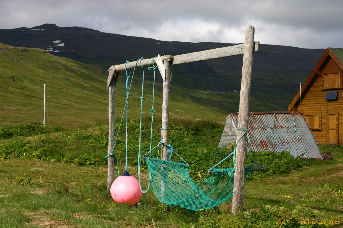 Driftwood playground