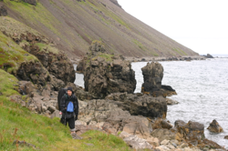Wolfgang exiting the obstacle