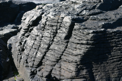 Layered rock, Reyjafjörður