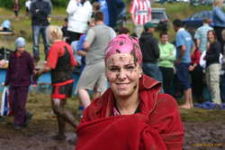 Keeping warm before the next game