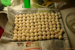 Apricot balls in Iceland