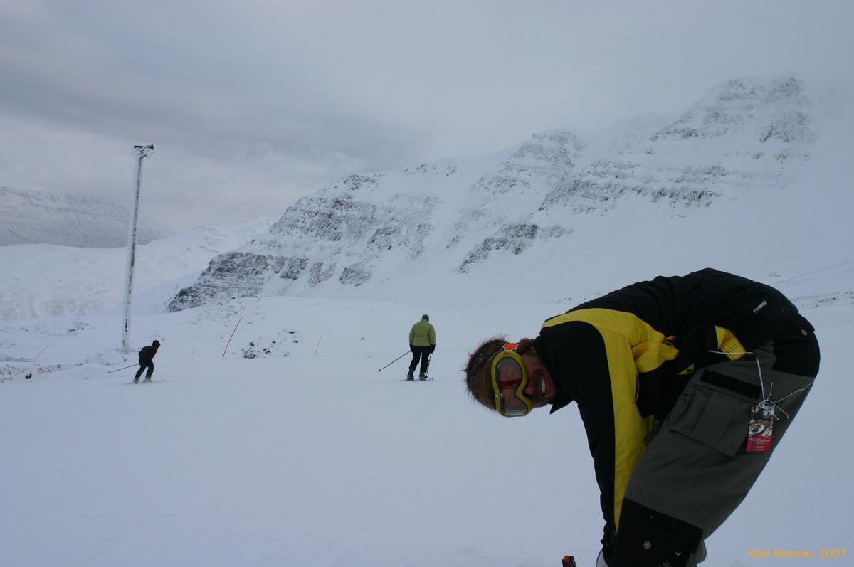Why is _this_ the top of the lift, look at those awesome mountains!