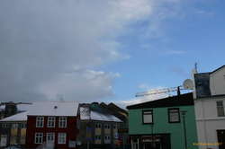 Blue skies chasing the grey, and back in the land of multicoloured buildings