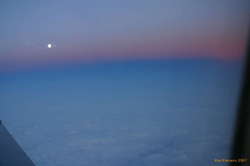 The moon in the belt of venus