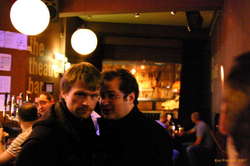 Olstar and Petur share a secret