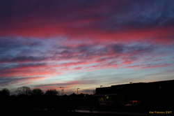 We arrive in time for sunrise