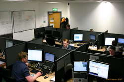 Mick, Brevard, Olstar, Joe, Declan, hard at work