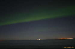 Alone under the aurora