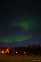 Loops and bows near the pond