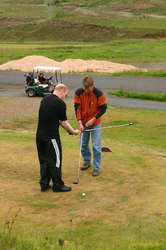 Fjalar gets some lessons