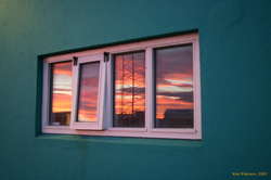 Sunset reflections