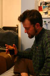 Gery contemplating more rum