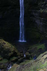 Wolfgang sits in Hrossafoss's parlor