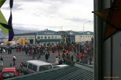 A giantess out my bedroom window