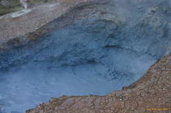 Big angry boiling mud