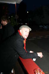 Sean on the verandah.