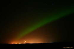 Aurora over Akranes