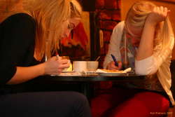 Girls planning their attack on airwaves