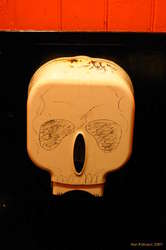 Toilet paper dispenser at Dillon