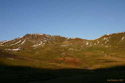 Sunset in the valley