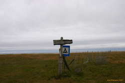 Only water here was the sea, and it was the lumpiest ground for camping anywhere in the area