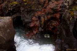 Rock pools above Seyðisfjörður