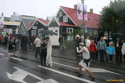 Zombies, or B&W movie stars?