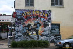 Not graffiti, unfortunately