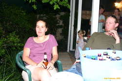 Helen and a shady looking Lance