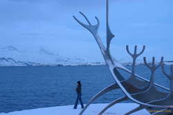 Snowgirl at Sólheimar