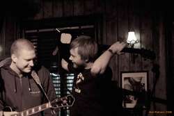 Over the head guitar playing