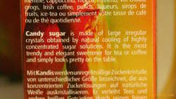 Candy sugar is trendy