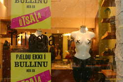 Inappropriately dressed for snow