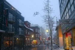Bike shaped snowflakes
