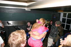 Alda and Lee, last photo of the night