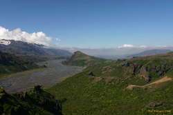 Looking south into the bad weather everyone else got