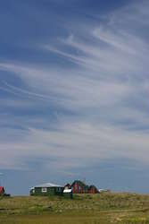 Cirrus over Flatey