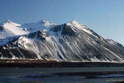 Looking across from Borgarnes