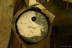 Still mounted on marble blocks