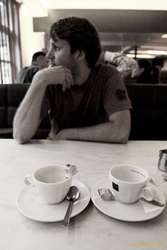 Karl lazing in Hressó