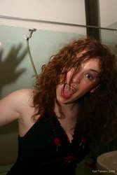 Golden toothed gypsy woman