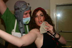 Wild people in wild outfits