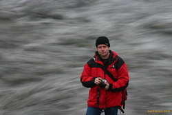 Not a backdrop, actual river