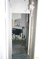 View to shared laundry