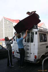 Eggert throwing couches at us