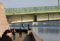 Hanging out under the bridge
